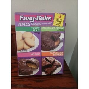 NOS Easy bake Kenner Mixes New Dead Stock Vintage In Box 1992